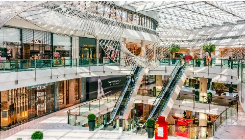 Limpieza de centros comerciales